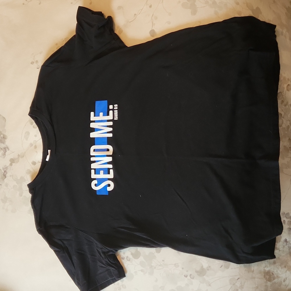 Women's "Send Me" Thin Blue Line Tshirt